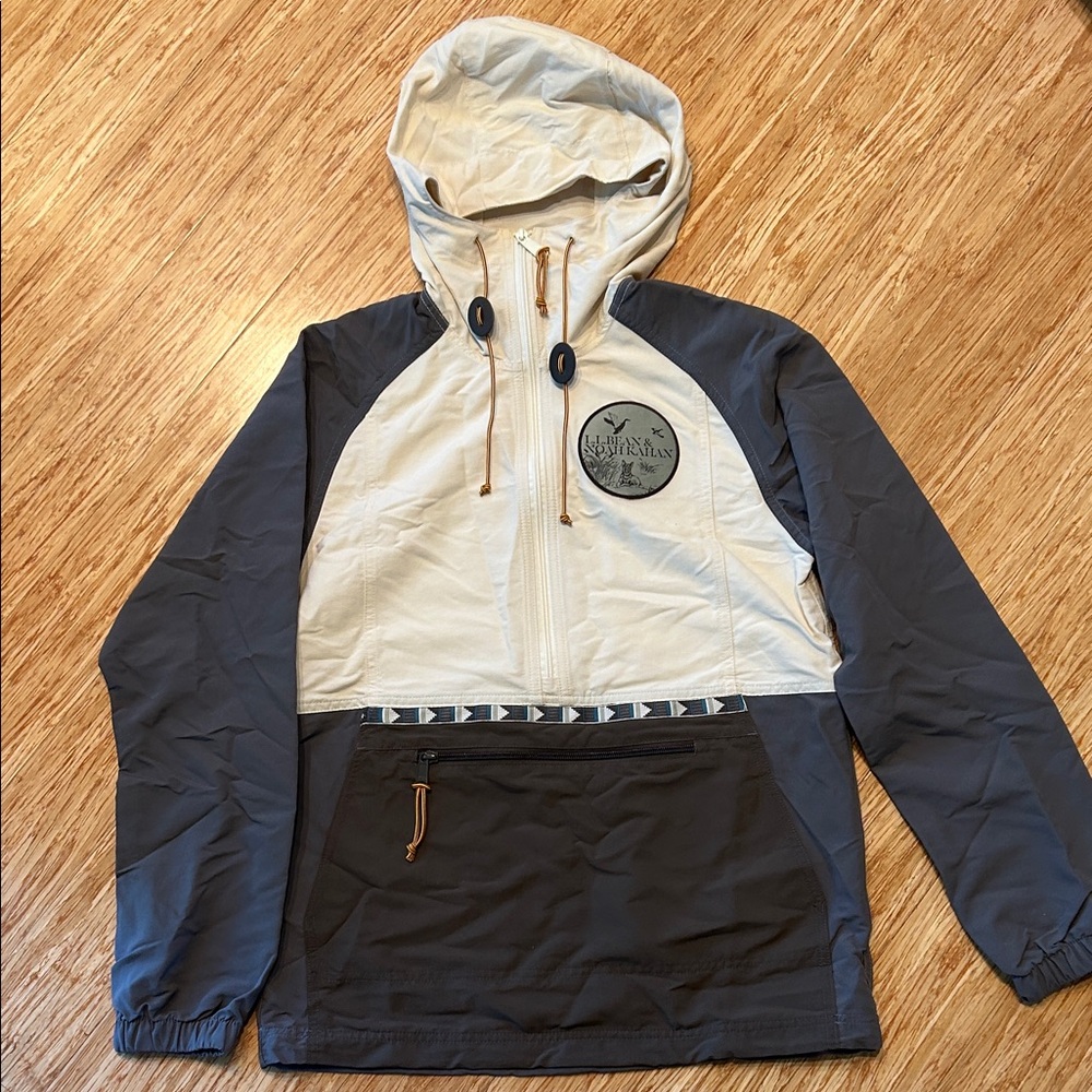 NWT L.L. Bean NOAH KAHAN Hooded Rain Jacket Limited Edition